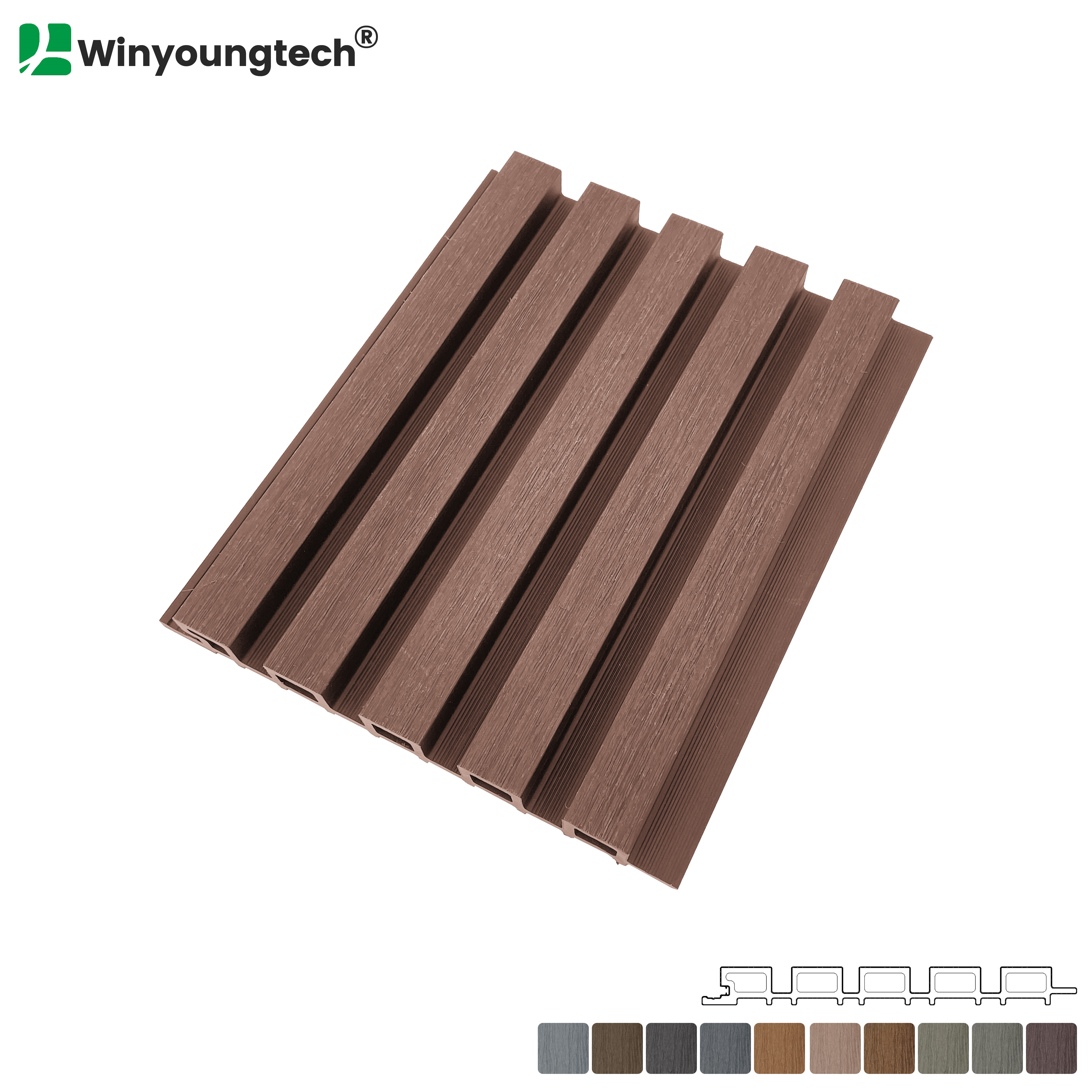Fluted Composite Wall Cladding Board