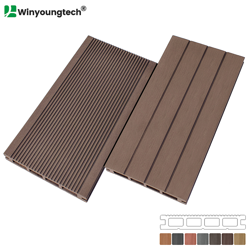 4th Generation High Strength Outdoor Terrace WPC Composite Decking 