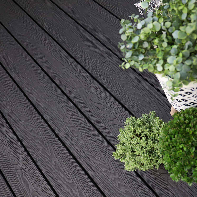 Charcoal-Composite-Decking-Design-Tips-Flowers (1)