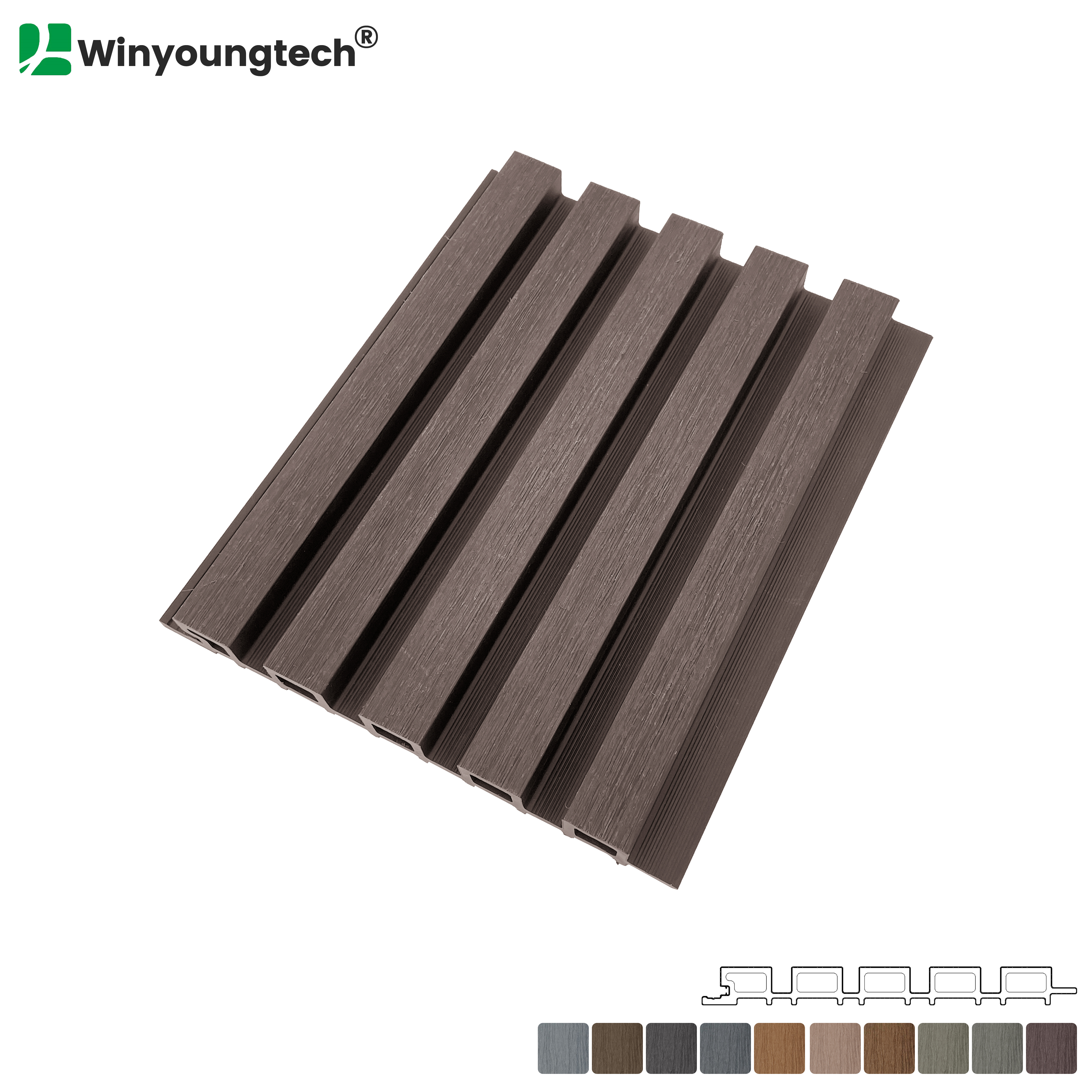 Fluted Composite Wall Cladding Board