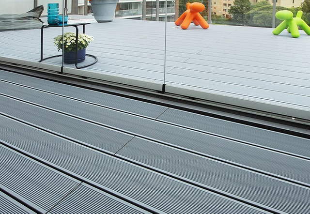 solid wpc decking
