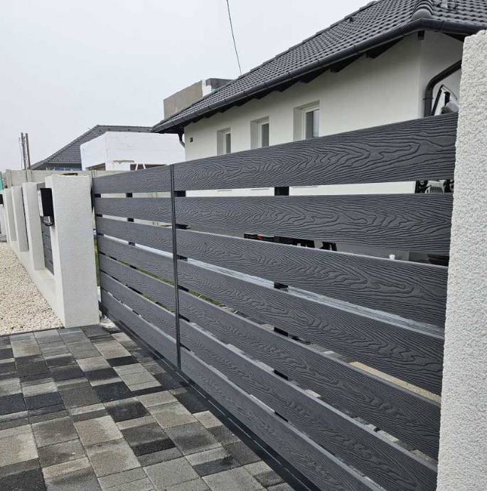 3D Composite WPC Fence Board