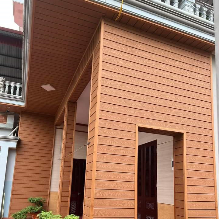 3D Wood Grain WPC Wall Cladding