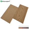 3D Deep Wood Grain Wood Copposite WPC Fence