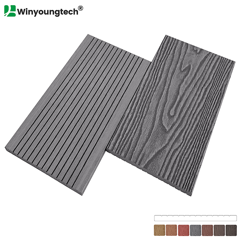 3D Composite WPC Fence Board