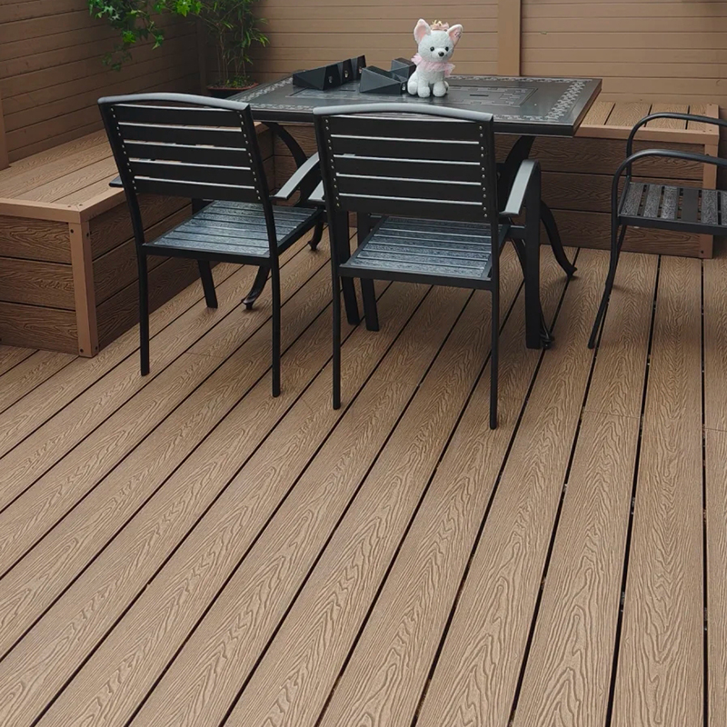 3D Wood Grain Decking