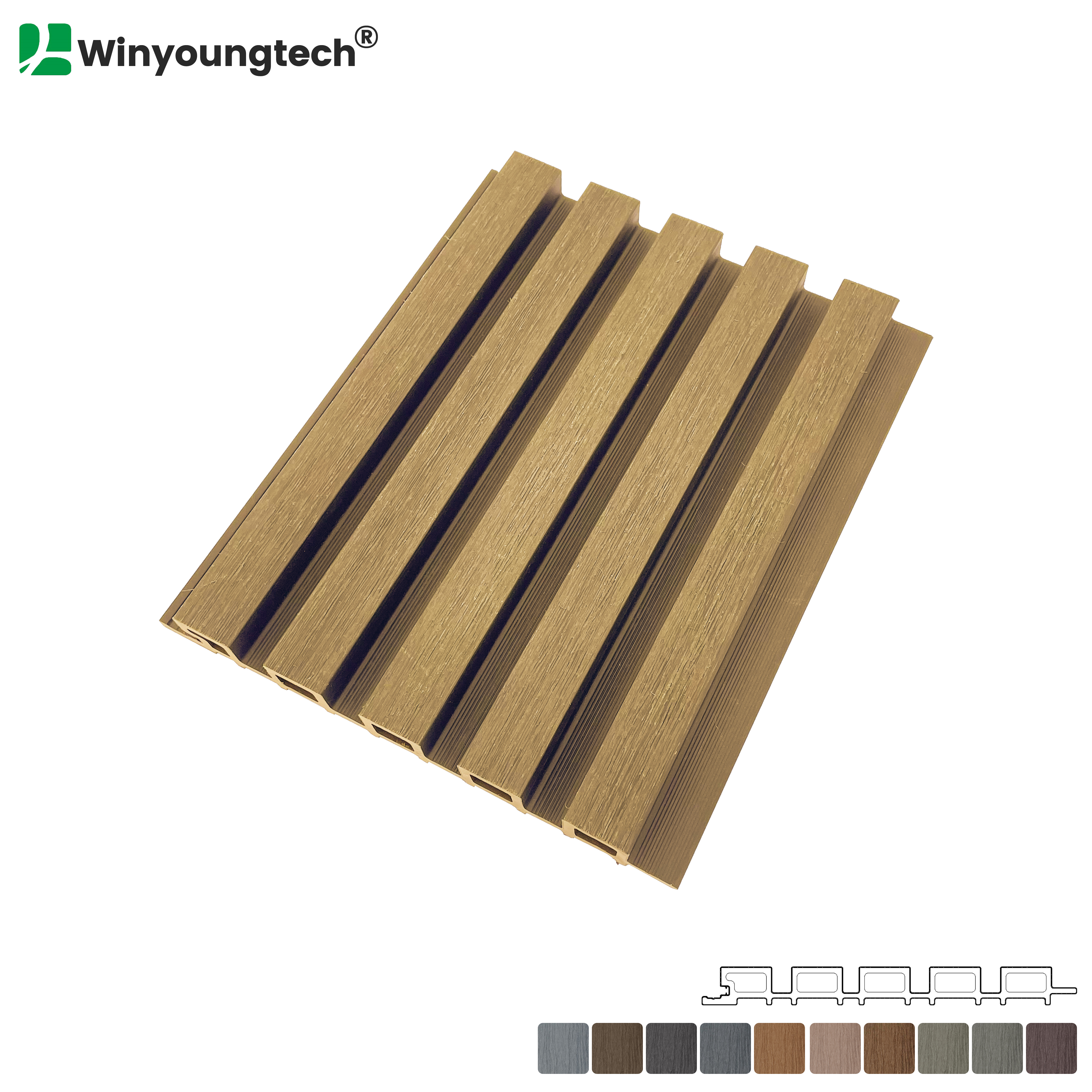 Fluted Composite Wall Cladding Board