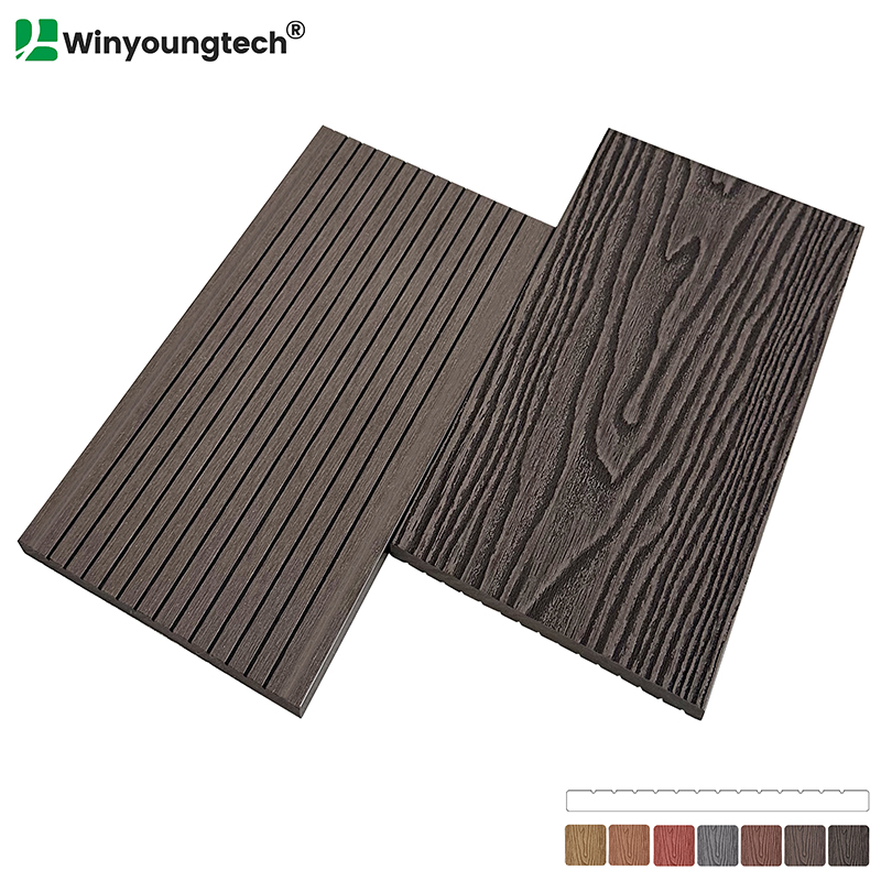 3D Composite WPC Fence Board