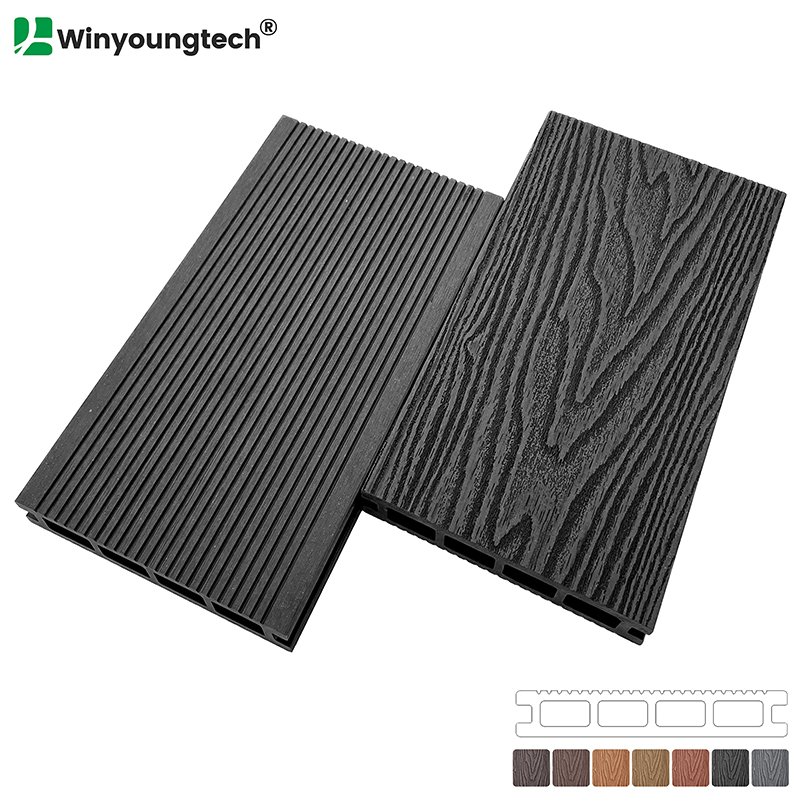 3D Wood Grain Composite Deck