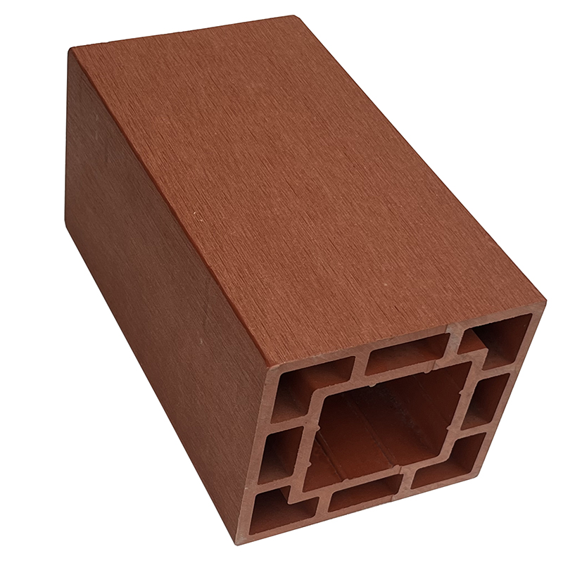 120*120mm WPC Wood Plastic Composite Outdoor Rail