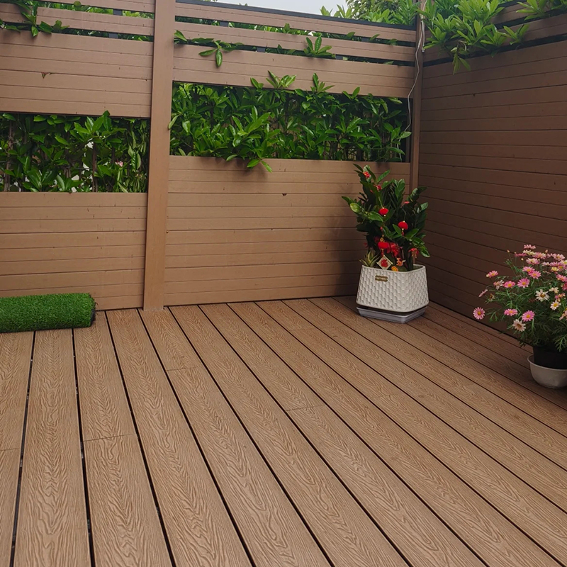 3D Deep Wood Grain WPC Deck