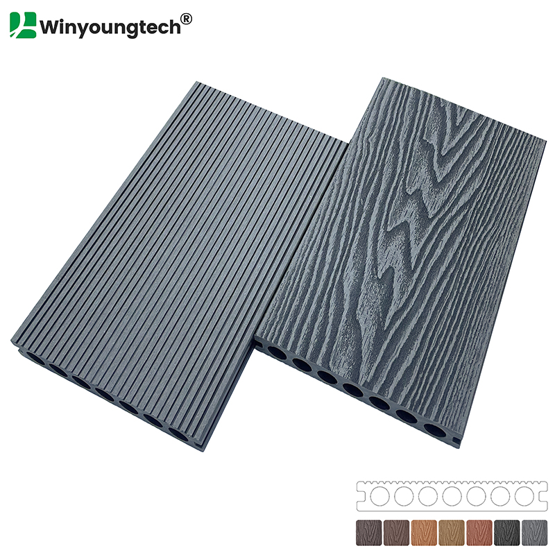 3D Wood Grain Decking