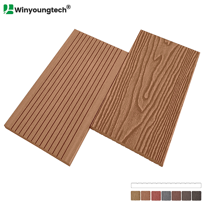 3D Composite WPC Fence Board