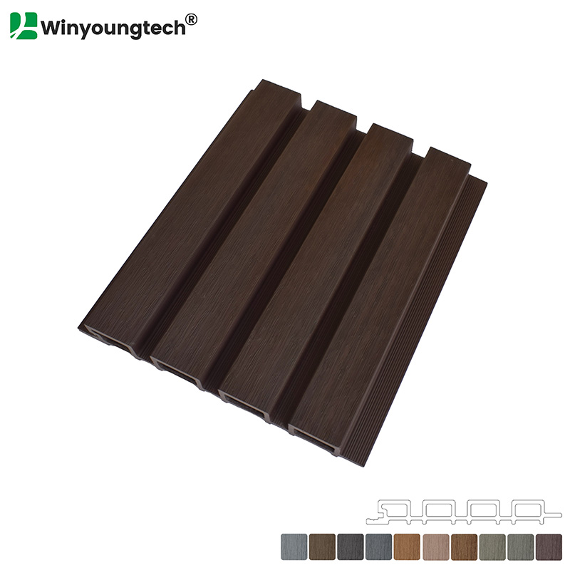 Half CO-extruded Fluted Composite Wall Cladding