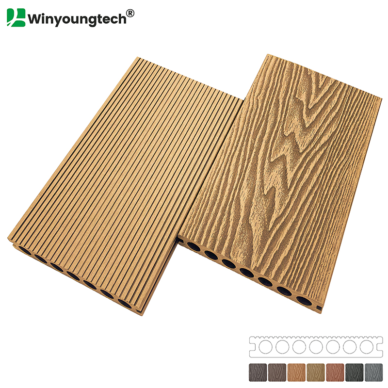 3D Wood Grain Decking