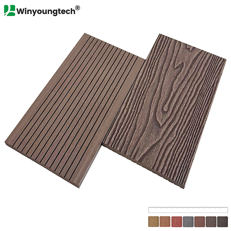 3D Composite WPC Fence Board