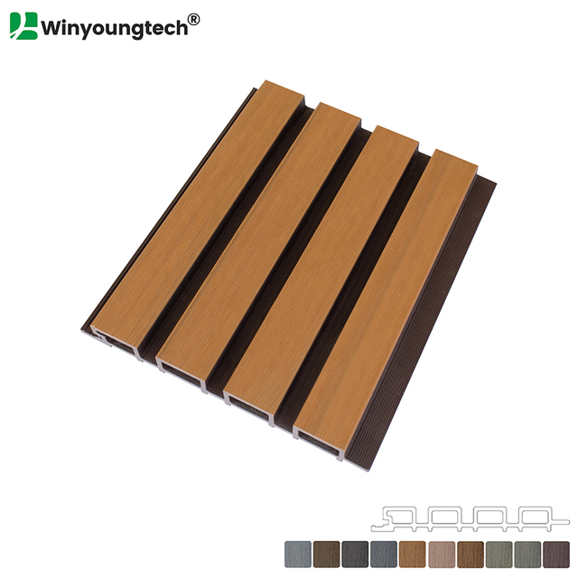 Half CO-extruded Fluted Composite Wall Cladding