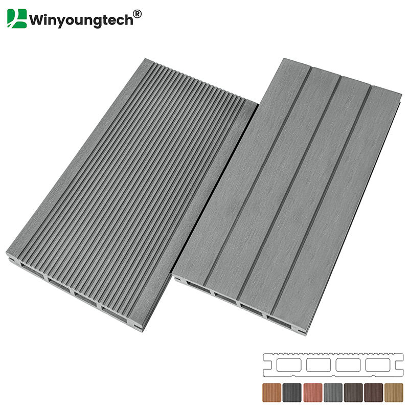 4th Generation High Strength Outdoor Terrace WPC Composite Decking 