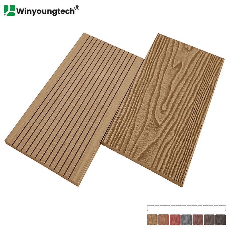 3D Composite WPC Fence Board
