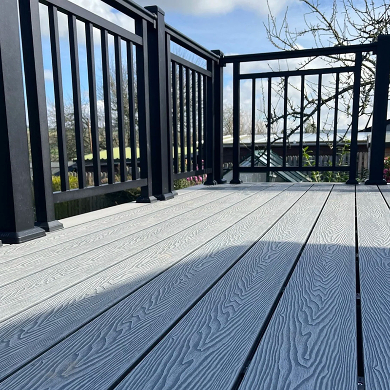 3D Wood Grain Wood Composite Decking