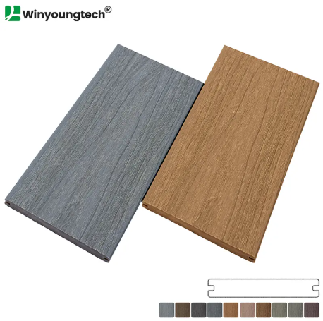 Double Color WPC Composite Decking