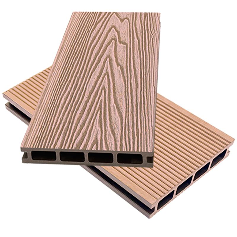 3D Wood Grain Composite Deck