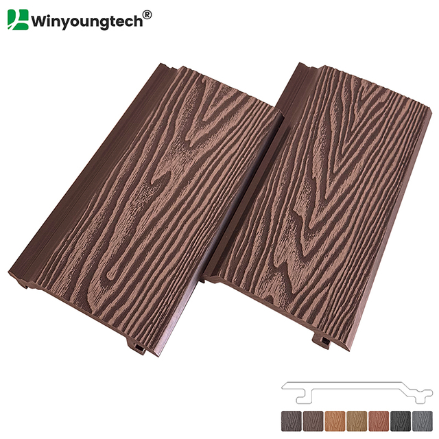 3D Wood Grain Composite Wall Panel
