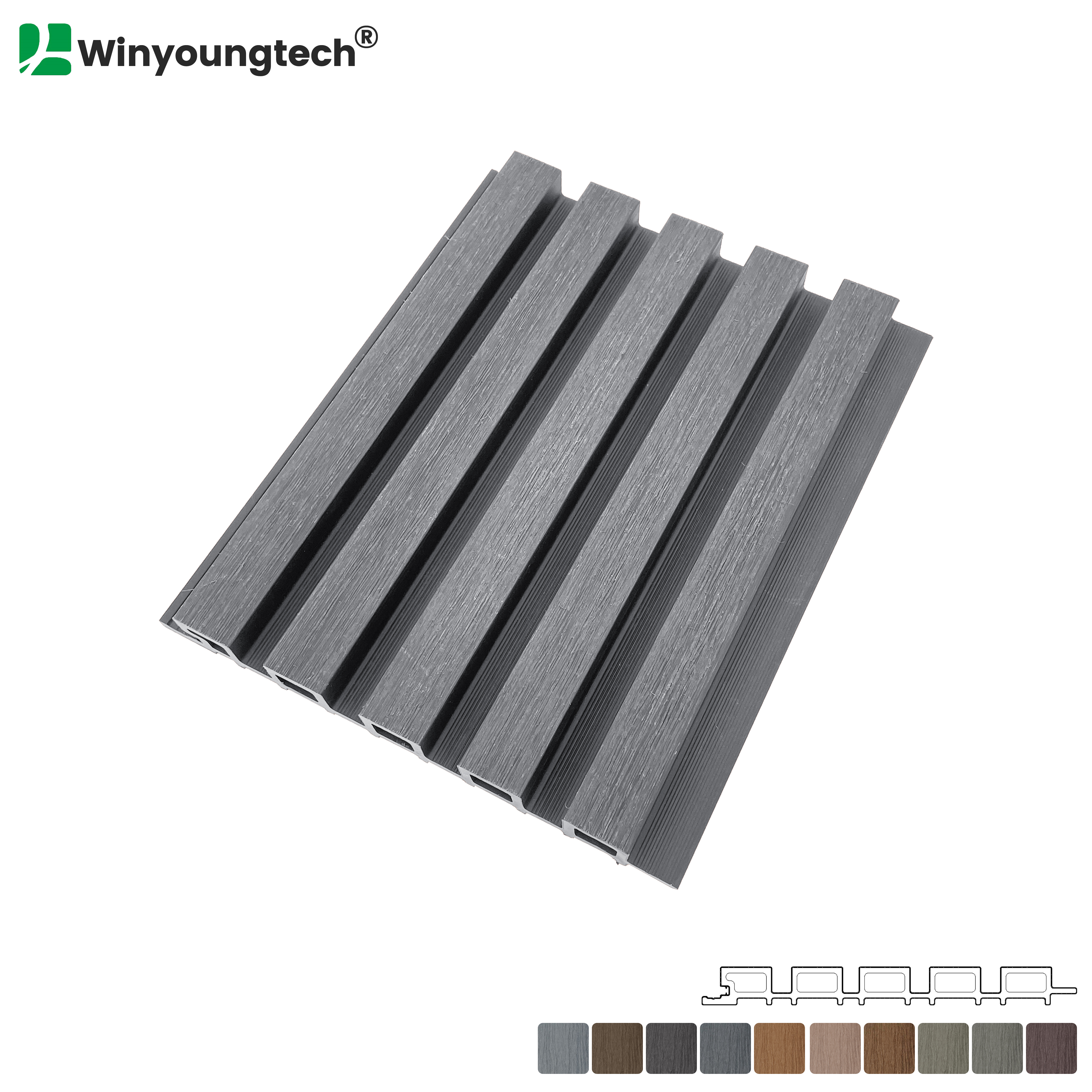 Fluted Composite Wall Cladding Board