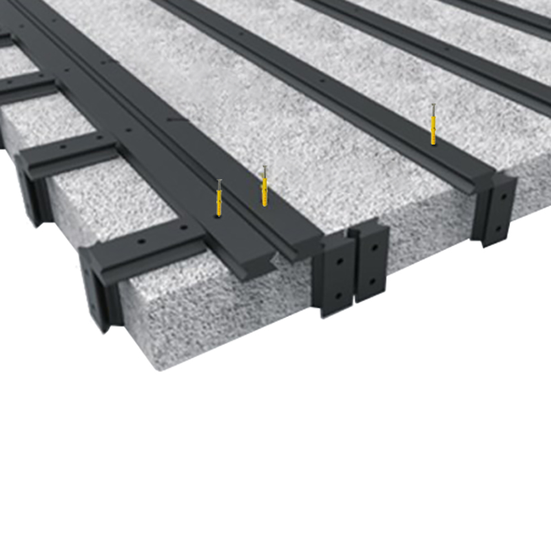 WPC decking sub-frame construction and joist spacing