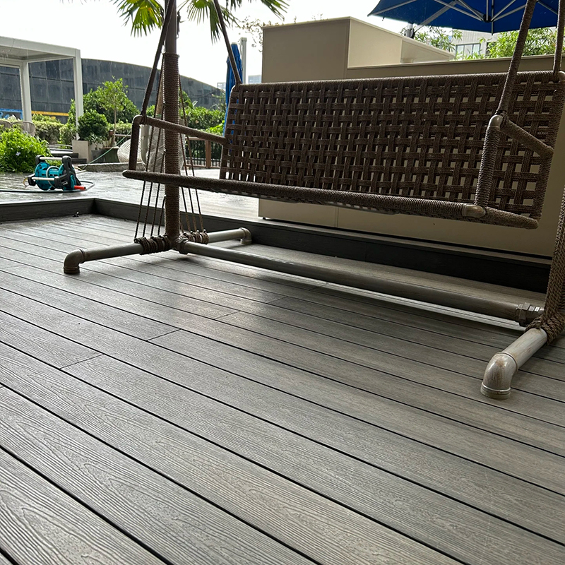 Co-extrusion WPC Decking Installation